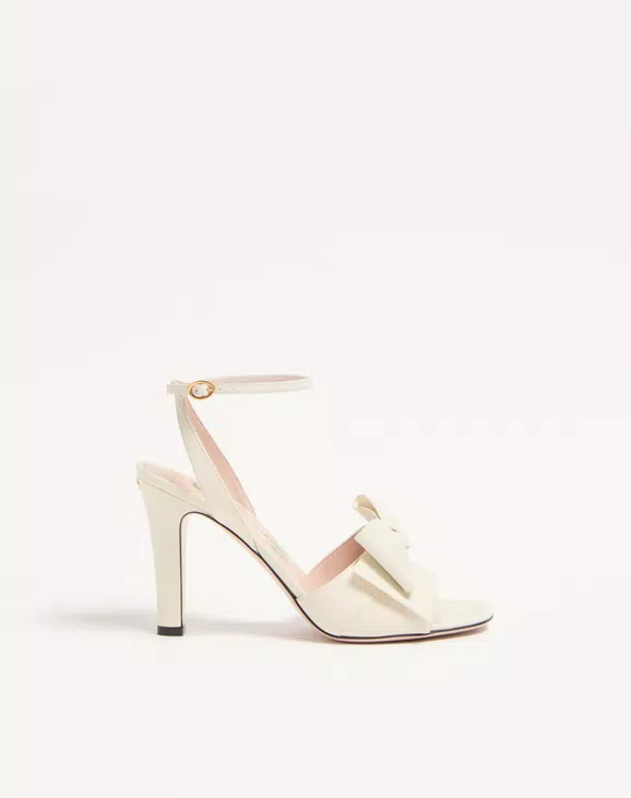 Valentino Bowow Sandal In Kidskin 95Mm - Image 1